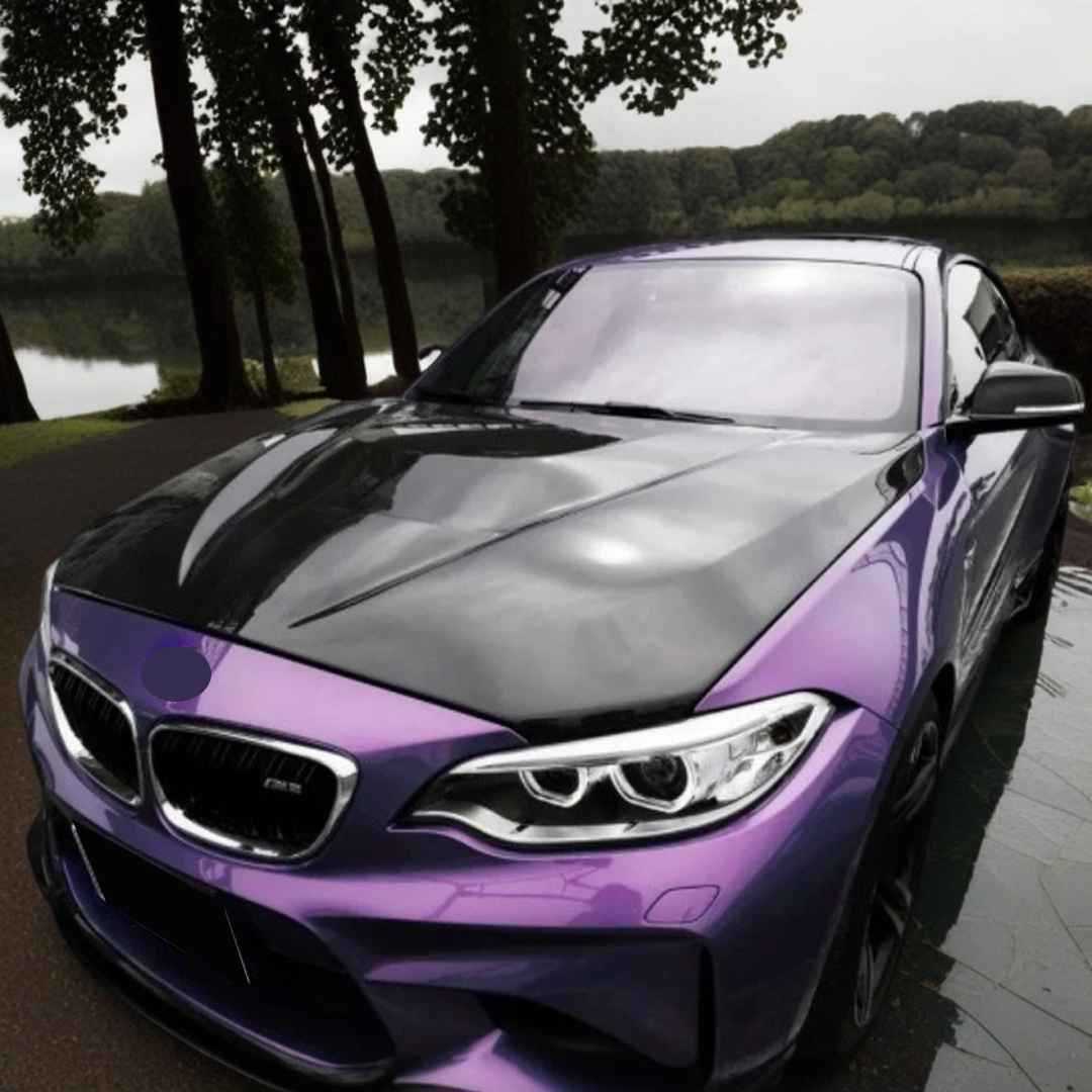 High-performance carbon fiber hood for 2019 BMW M2 Competition by NexaNovo