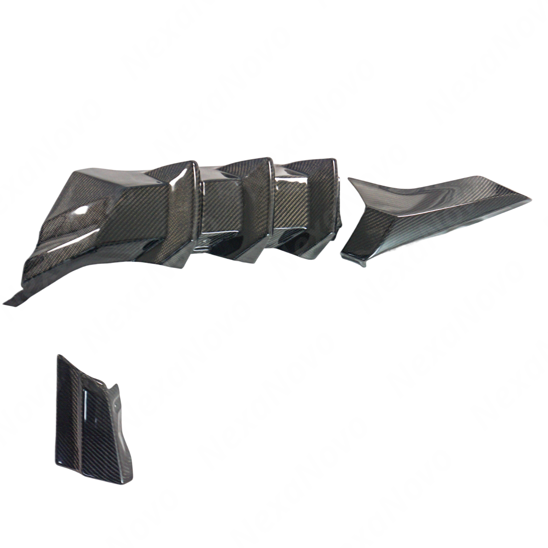 2017 Honda Civic Type R FK8 carbon fiber lower bumper spoiler by NexaNovo