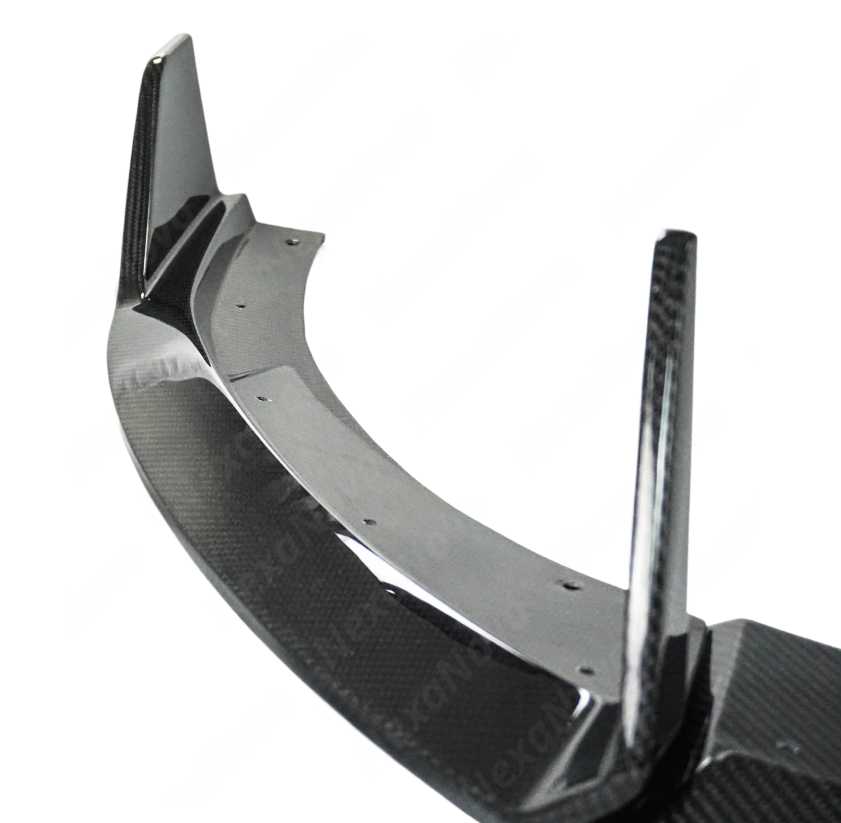 Kia K5 2025+ full carbon fiber front splitter for improved aerodynamics by NexaNovo.