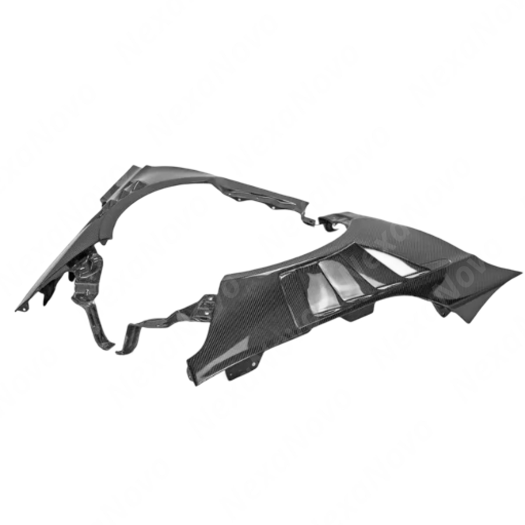 Wide body carbon fiber fenders for Civic Type R Hatchback 2024 by NexaNovo