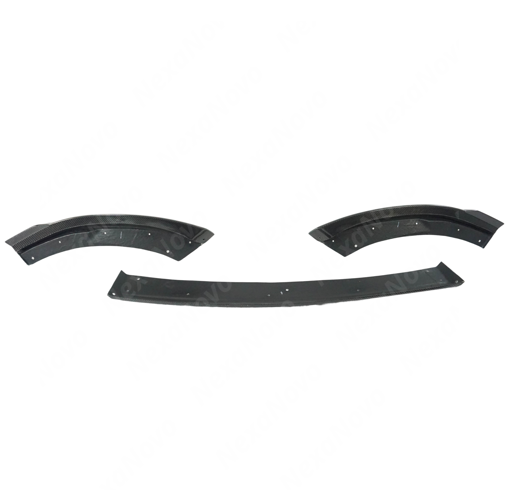 Carbon fiber lower bumper lip for 2025 Kia K5 by NexaNovo.