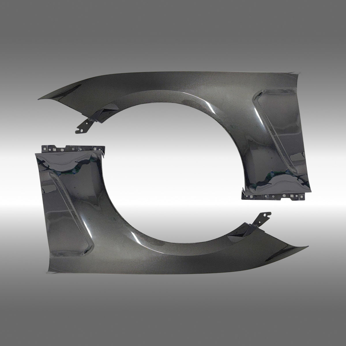 2019 Mustang wide body carbon fiber fender set by NexaNovo.