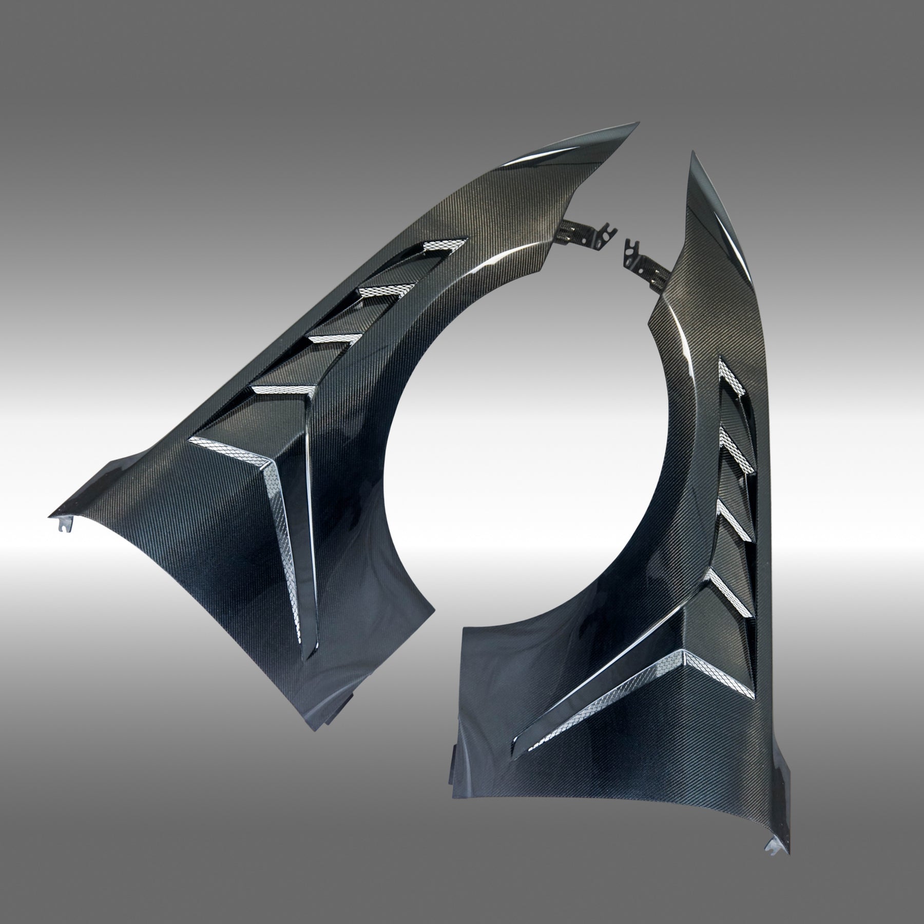 2025 Ford Mustang Dark Horse Coupe 2-Door carbon fiber wide fender set by NexaNovo