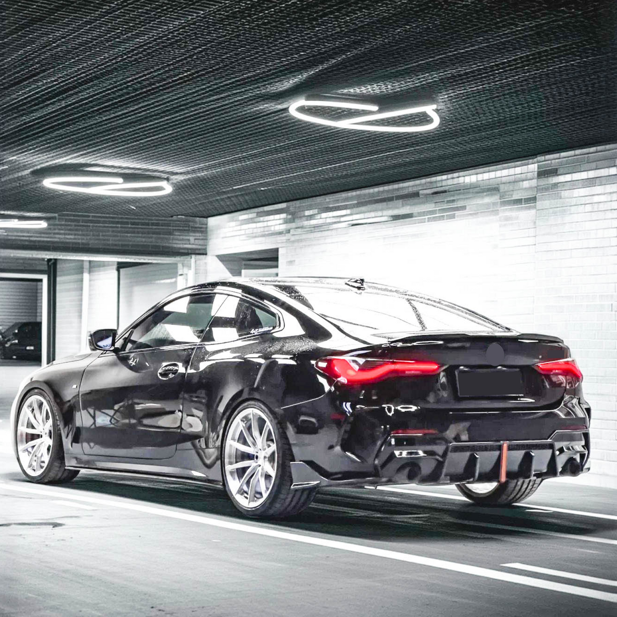 2022 BMW 4 Series G23 convertible corner splitters by NexaNovo