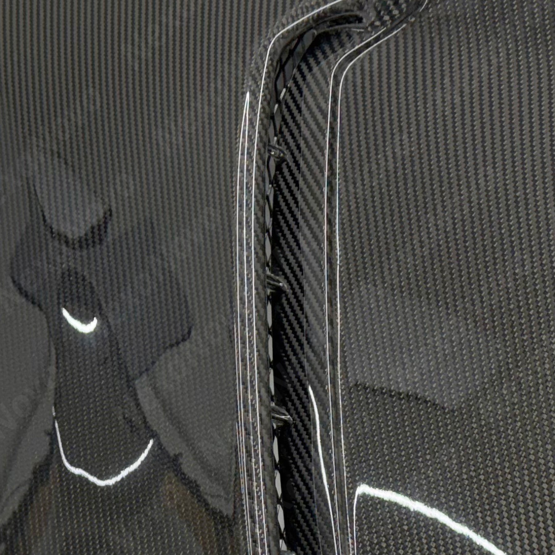 2021 Mustang carbon fiber wide body fender kit for performance styling by NexaNovo.