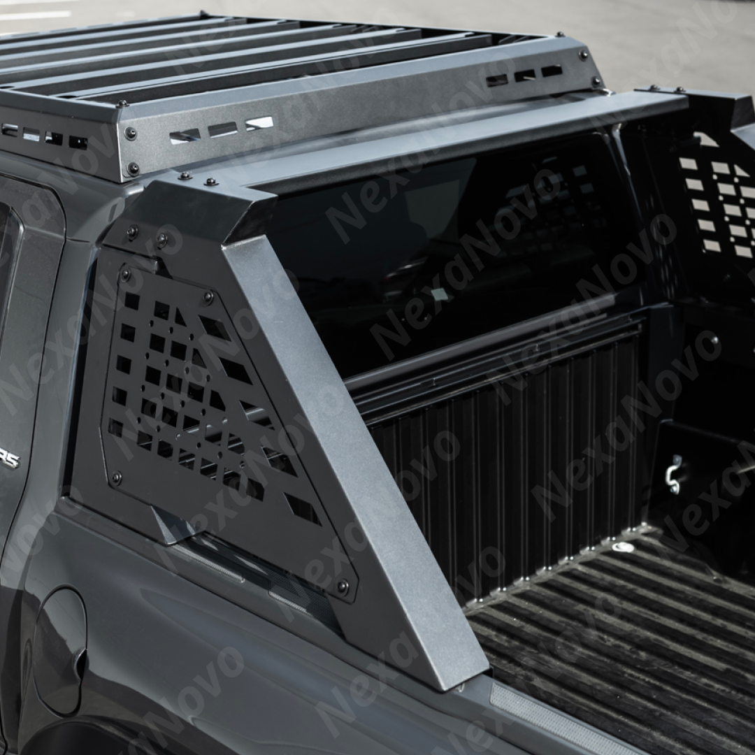 Adjustable Rear Trunk Bed Sport Chase Rack Roll Bar For Toyota Tacoma 2024-2026 NexaNovo