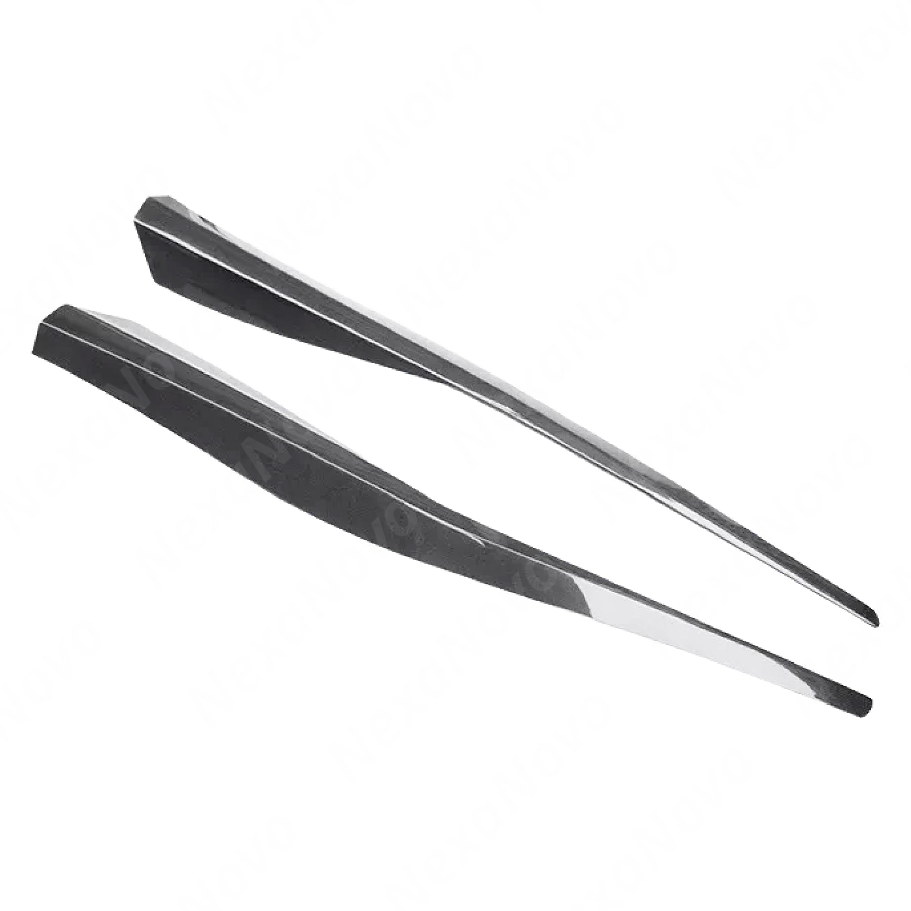 2020 Chevrolet Corvette C8 Real Carbon Fiber Side Skirt Splitter Set NexaNovo