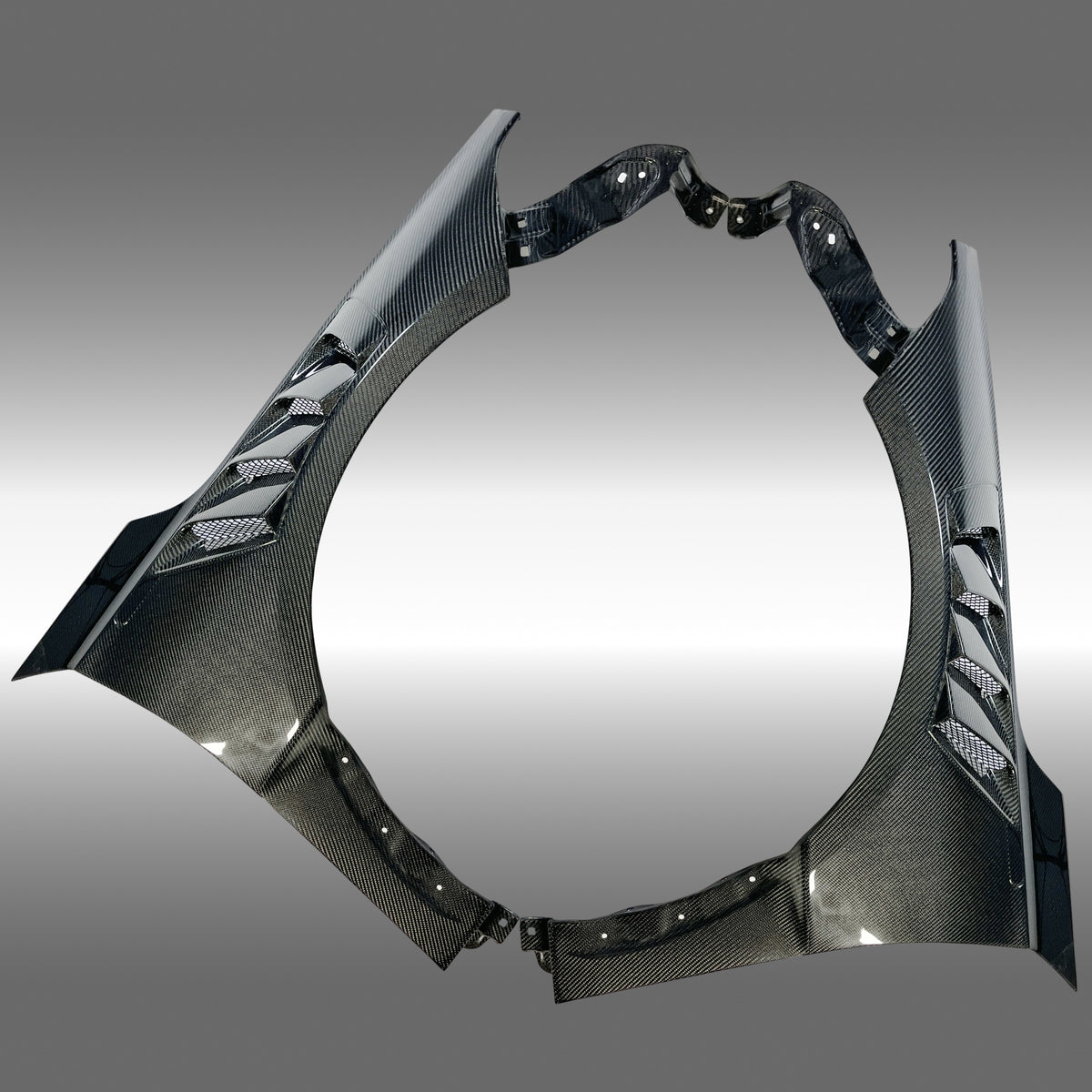 NexaNovo carbon fiber wide fenders for 2024 Honda Civic Type R FL5 Hatchback