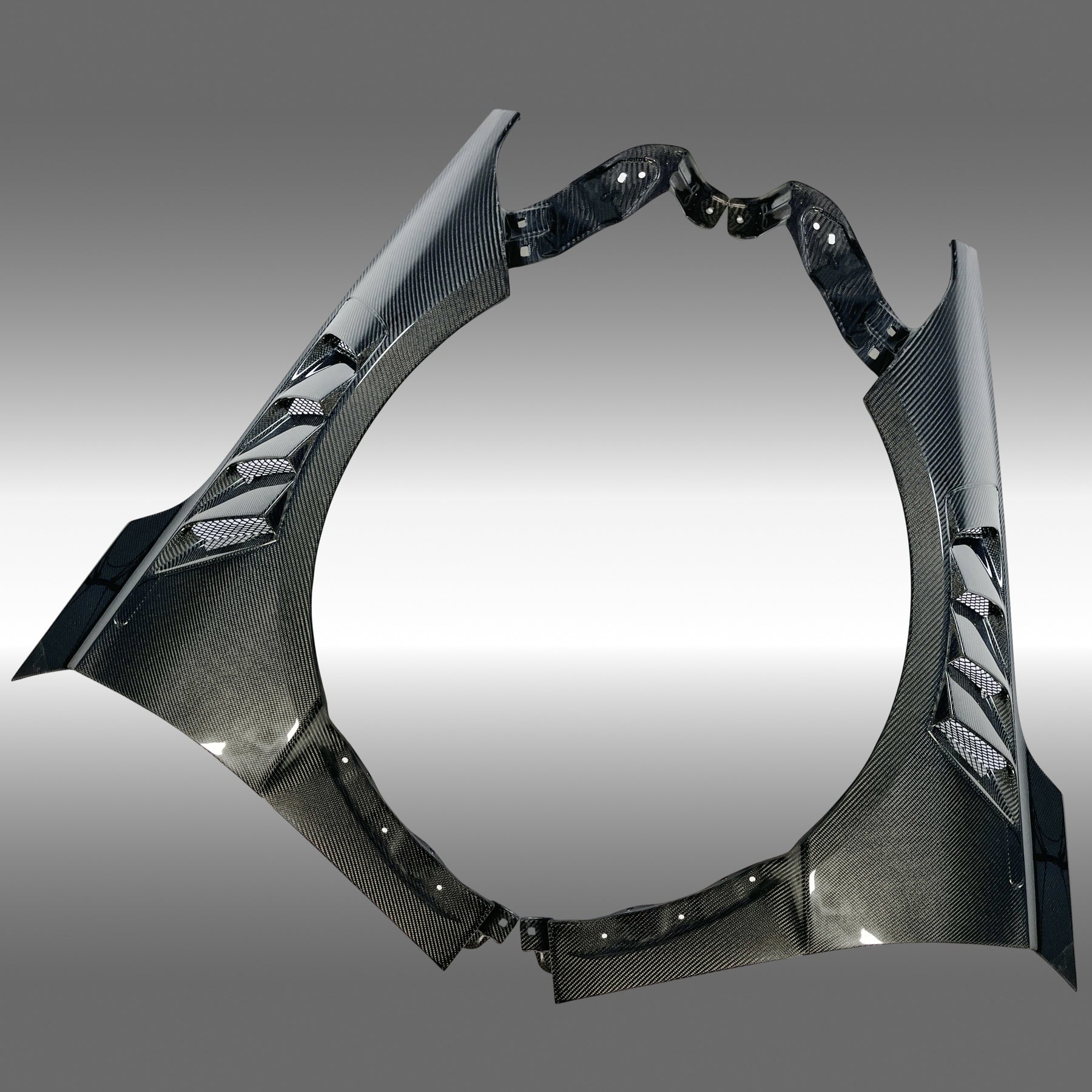 NexaNovo carbon fiber wide fenders for 2024 Honda Civic Type R FL5 Hatchback