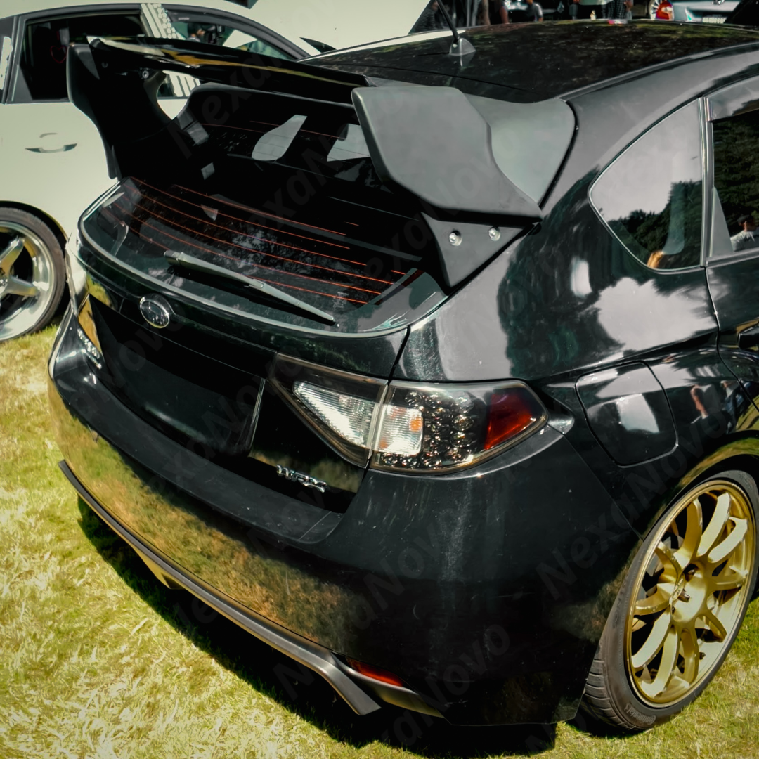 VRS-Style Real Carbon Fiber Rear Hatch Wing Spoiler For Subaru Impreza WRX / STI Hatchback (GR/GH) 2008-2014