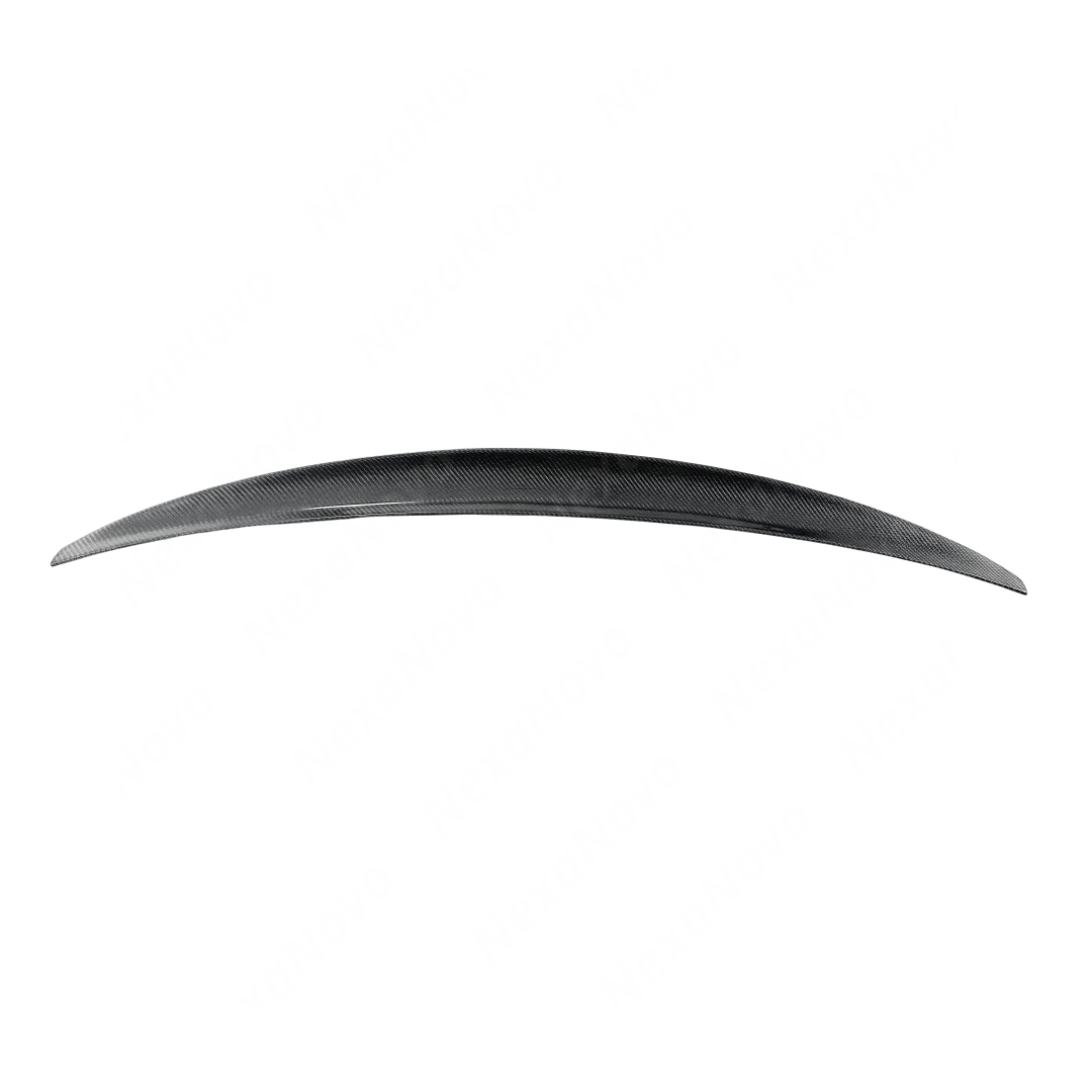2022 Audi A4 S4 Real Carbon Fiber Rear Lip Spoiler for Aerodynamics by NexaNovo