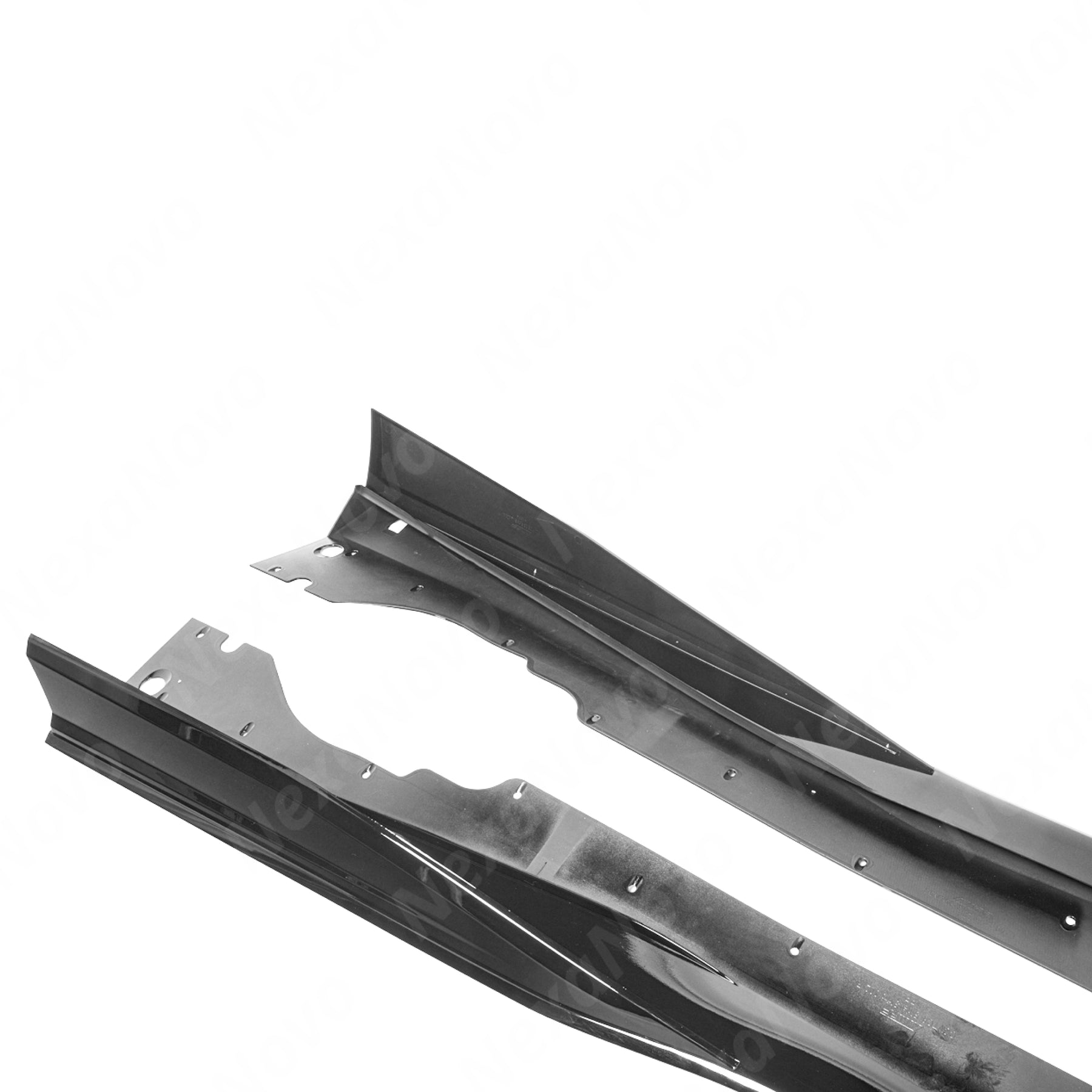 2023 Chevrolet Corvette C8 Gloss Black Side Under Skirt by NexaNovo