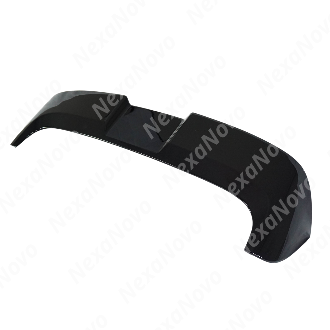 Custom look achieved with rear spoiler wing on Impreza RS