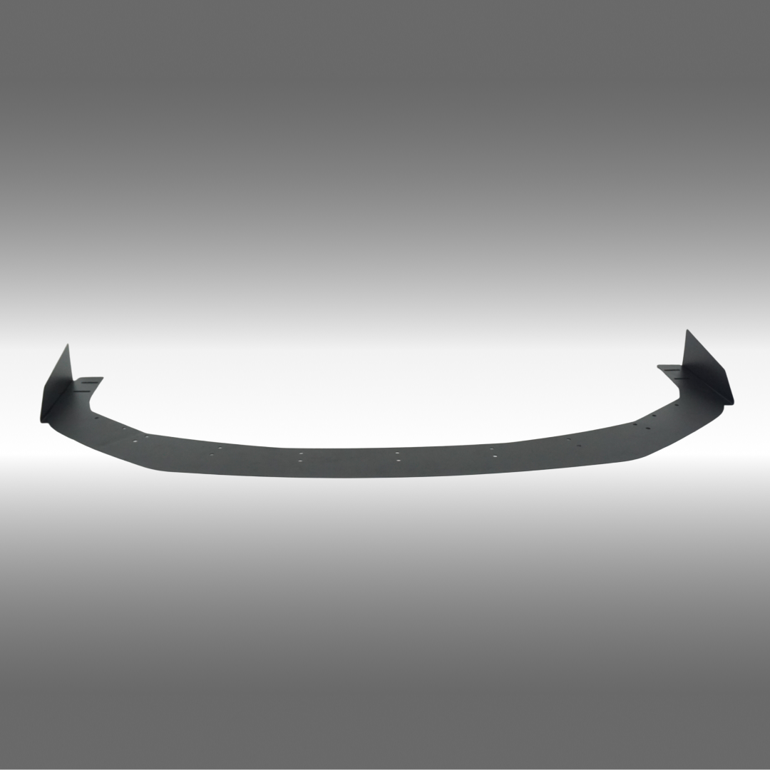 NexaNovo adjustable aluminum front bumper lower lip spoiler kit on a 2021 Subaru WRX VB