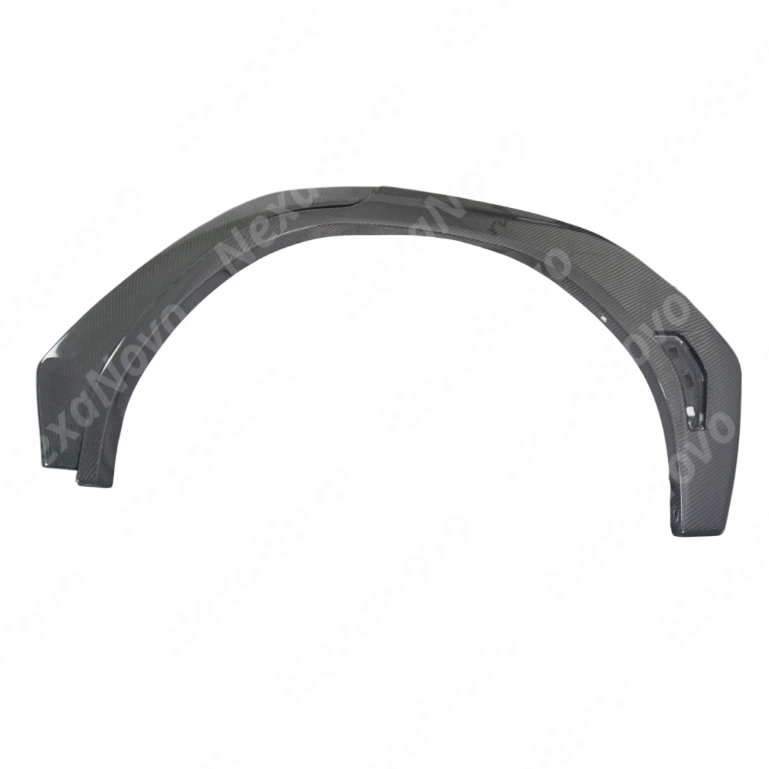 Lightweight NexaNovo real carbon fiber material of the fender trims