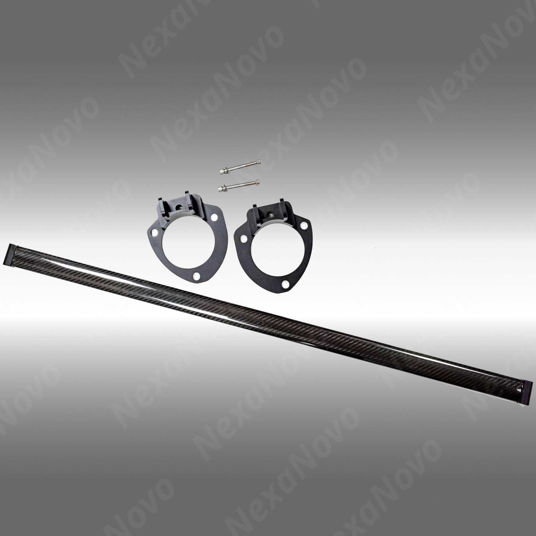 TCR Style Tuning Dry Carbon Fiber Front Strut Tower Top Brace Bar For FL5 Honda Civic Type R (2023–2025) NexaNovo