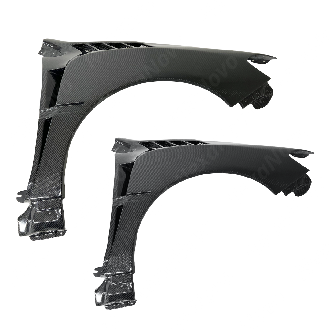 Real carbon fiber vented fender for 2019 Subaru WRX STI by NexaNovo