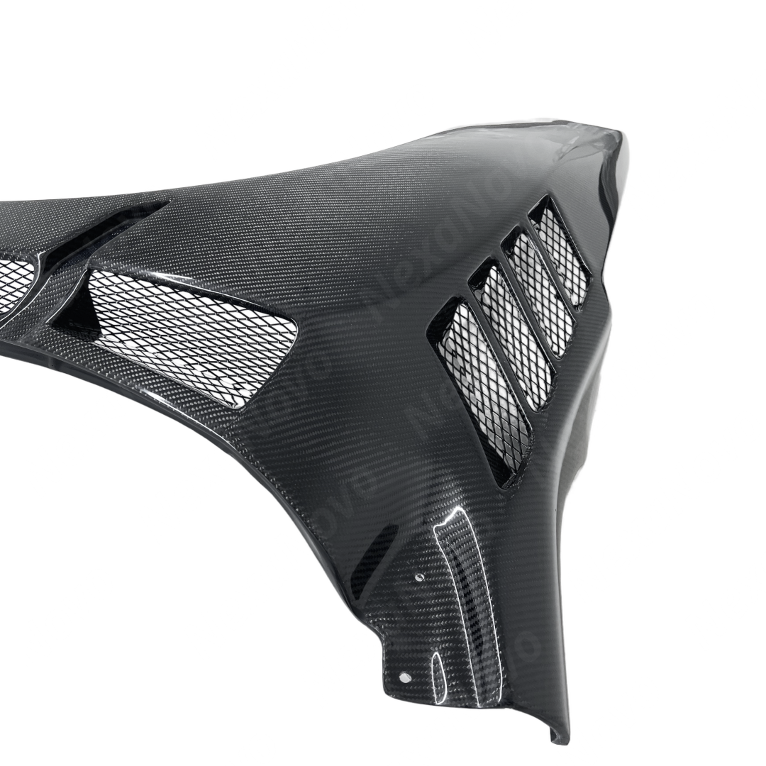 2019 Subaru WRX STI real carbon fiber vented fender by NexaNovo