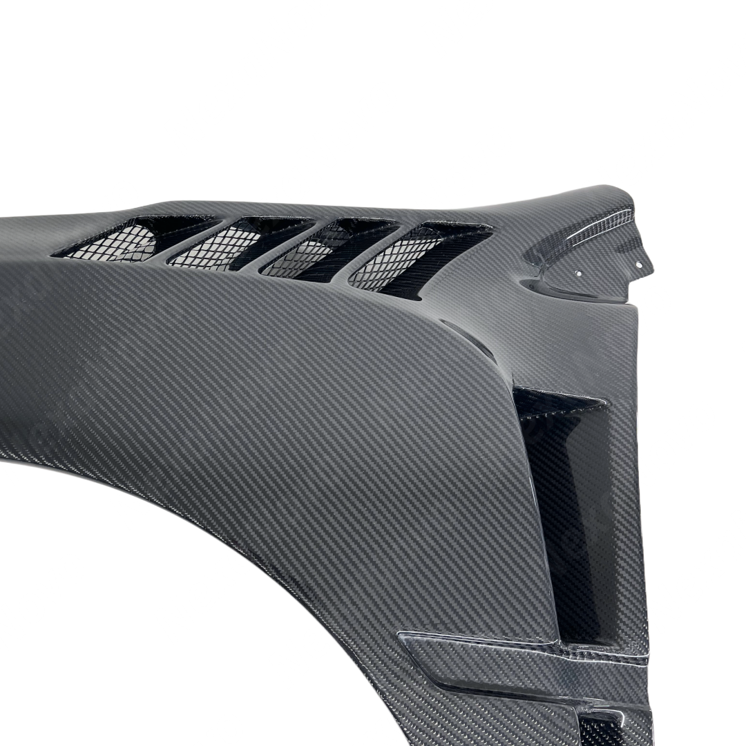 2021 Subaru WRX STI real carbon fiber front side vented fender panel by NexaNovo