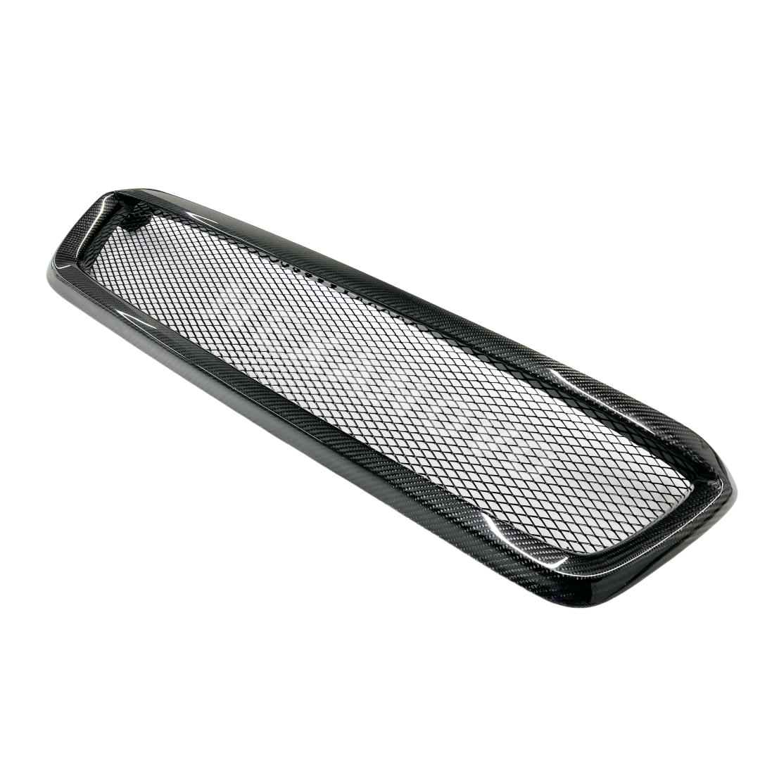 NexaNovo Pure Carbon Fiber Honeycomb Style Grille for 2016 Subaru WRX STI