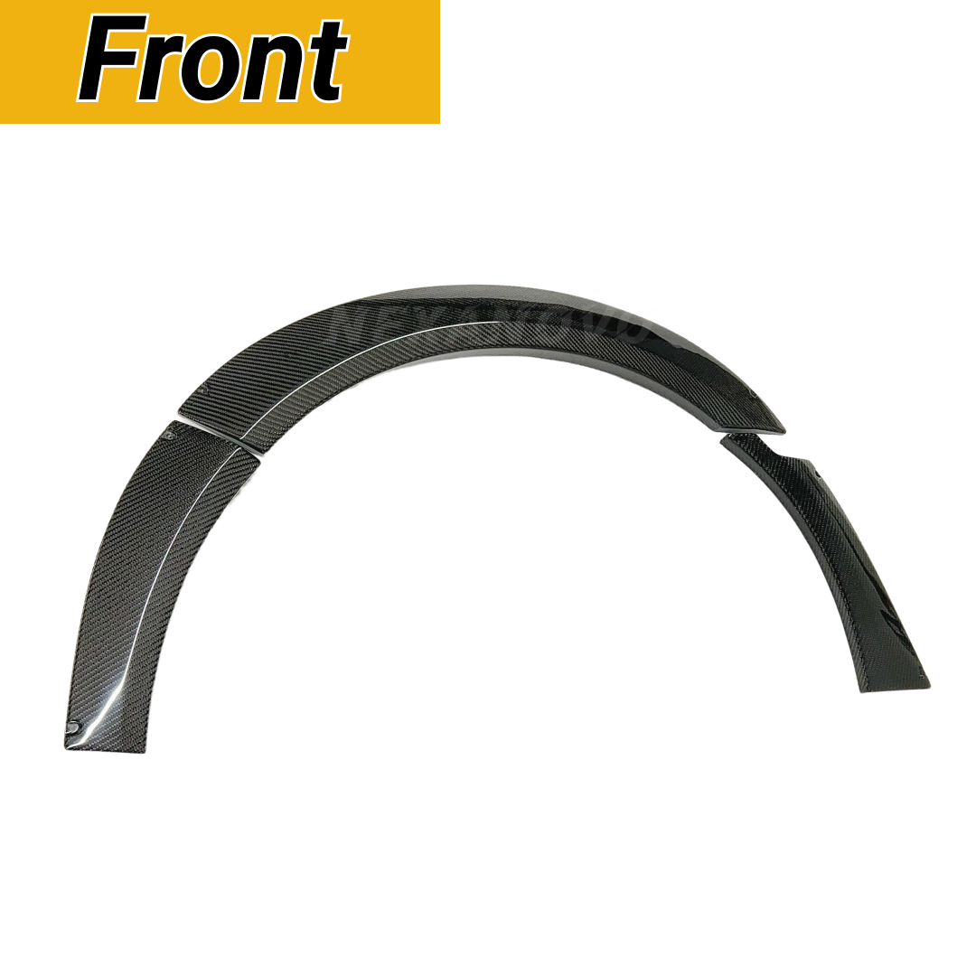 2017 Subaru WRX STI Carbon Fiber Mudguard Mud Splash Guard Wheel Eyebrow by NexaNovo