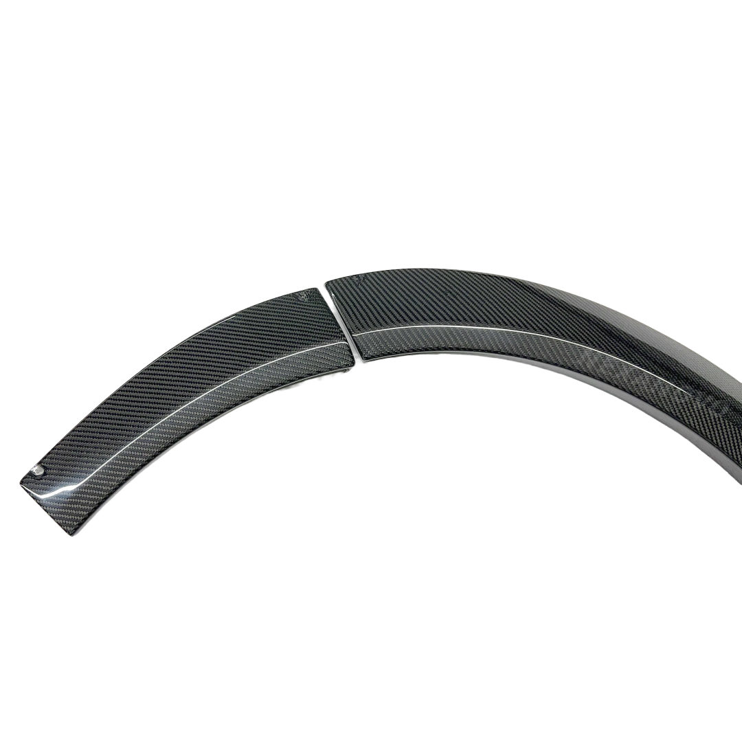 NexaNovo Carbon Fiber Fender Flares Wheel Trims for 2015 Subaru WRX STI