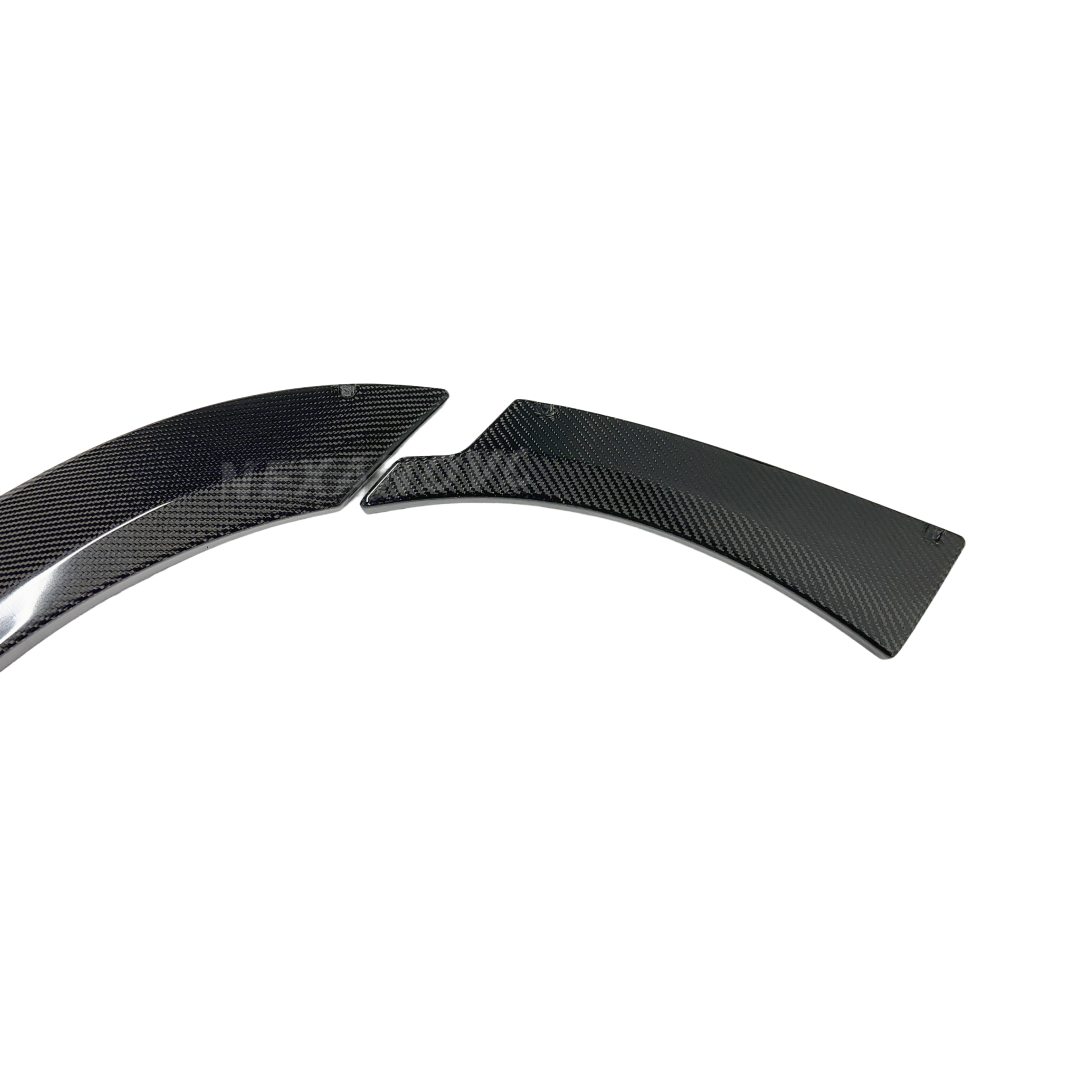 NexaNovo Carbon Fiber Mudguard Mud Splash Guard Wheel Eyebrow for 2017 Subaru WRX STI