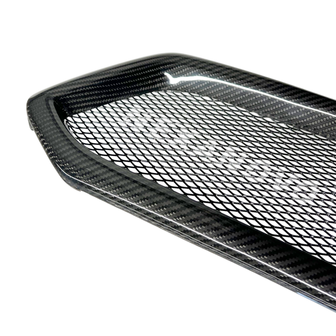 NexaNovo Carbon Fiber Front Grilles Mesh Replacement for 2019 Subaru WRX STI