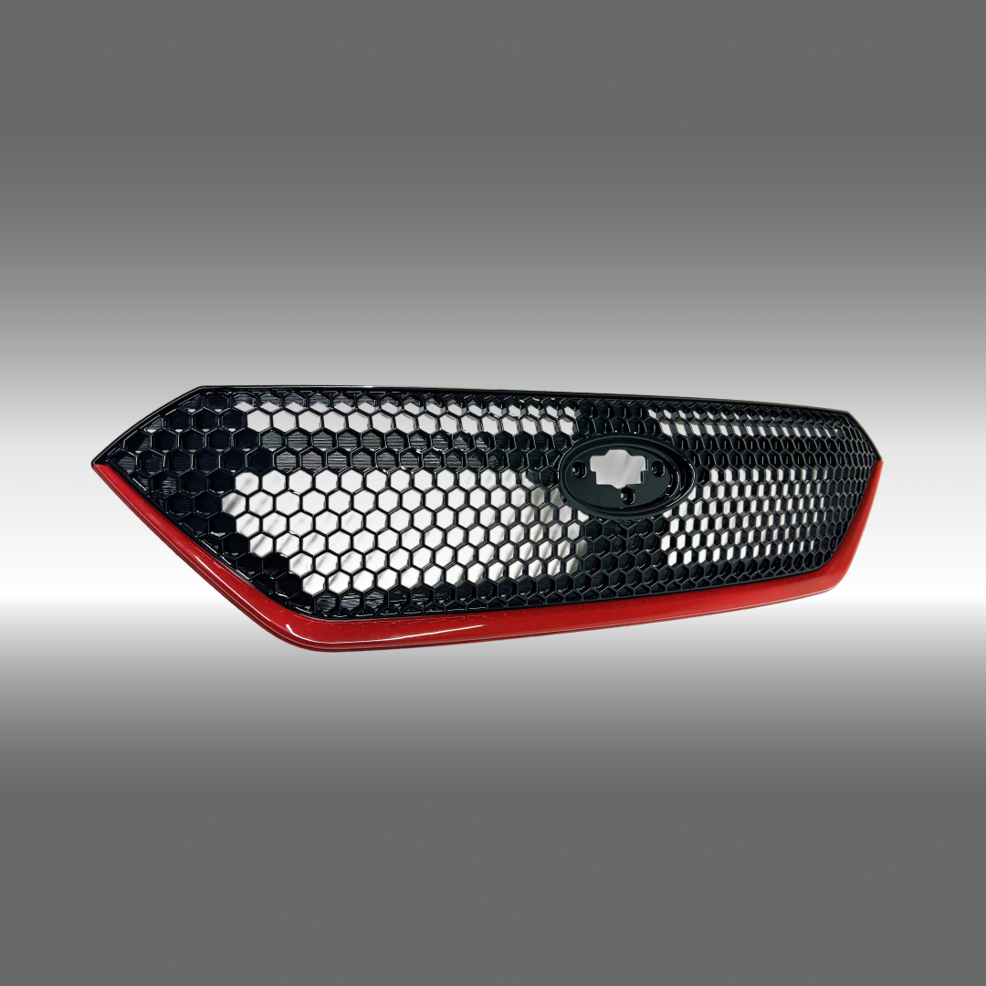 NexaNovo Gloss Red HoneyComb Car Grille for Subaru WRX STI (2022-2025)