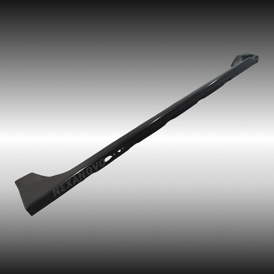 NexaNovo Gloss Black ABS Side Skirts for Subaru WRX STI (2015-2021)
