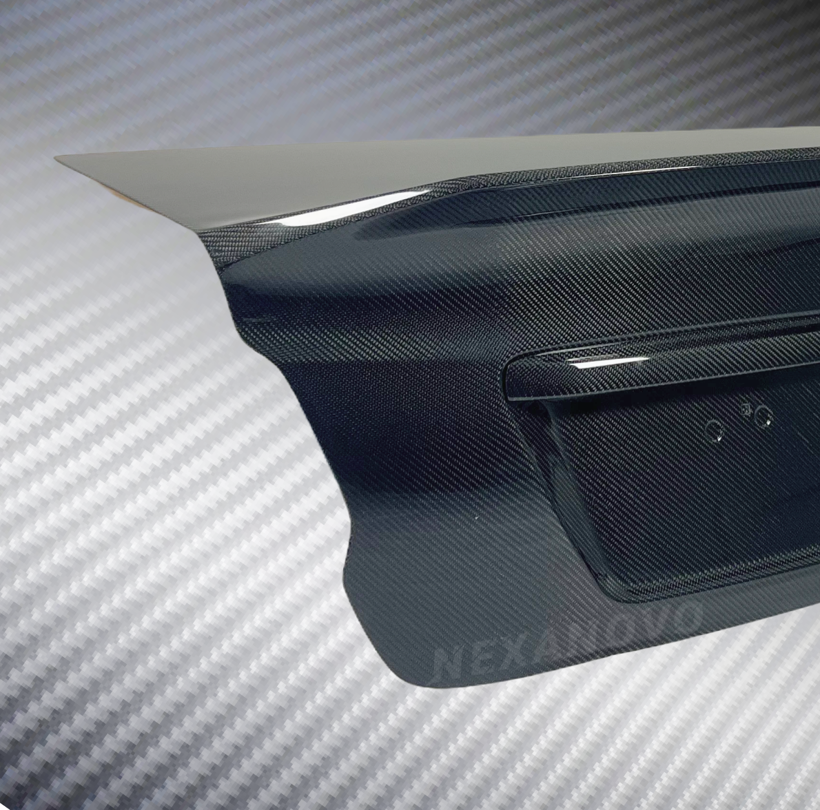 NexaNovo Real Carbon Fiber Car Trunk Lid For 2015 WRX STI