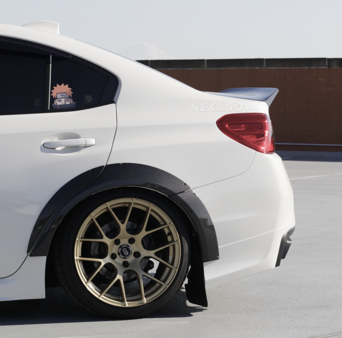 Real Carbon Fiber Decklid For 2016 WRX STI By NexaNovo