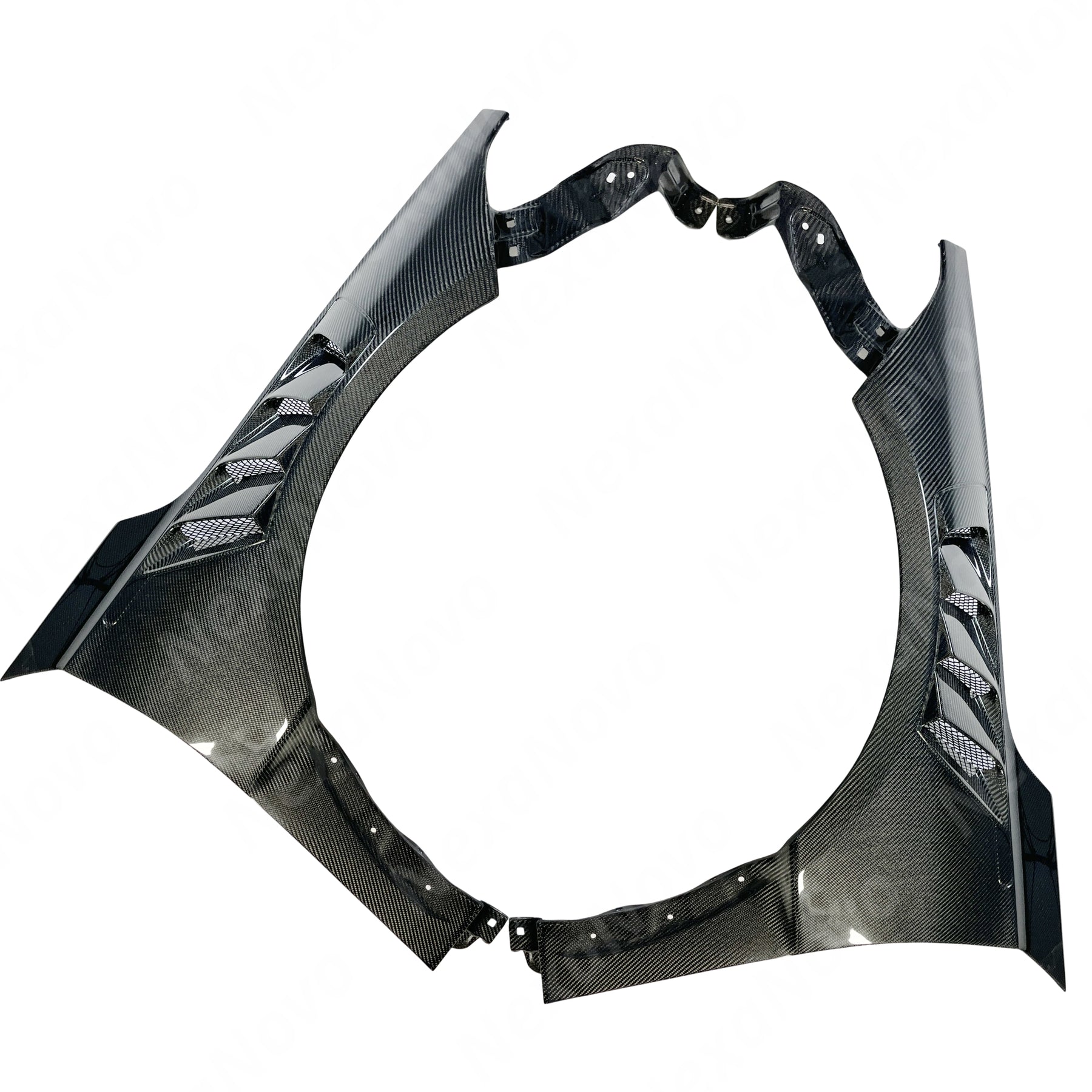 Real carbon fiber fenders for 2025 Honda Civic Type R Hatchback by NexaNovo