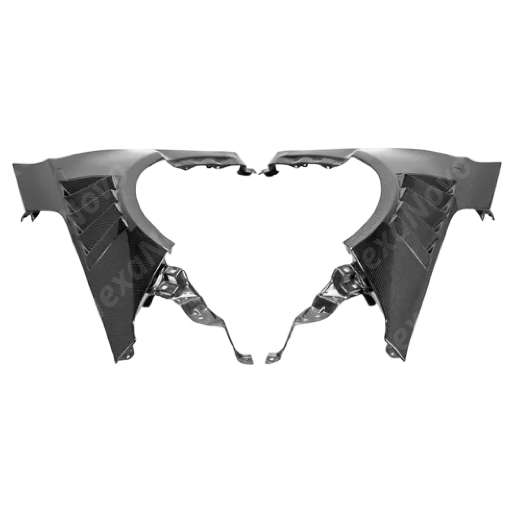 Real carbon fiber fenders for Civic Type R FL5 trims 2024-2025 by NexaNovo