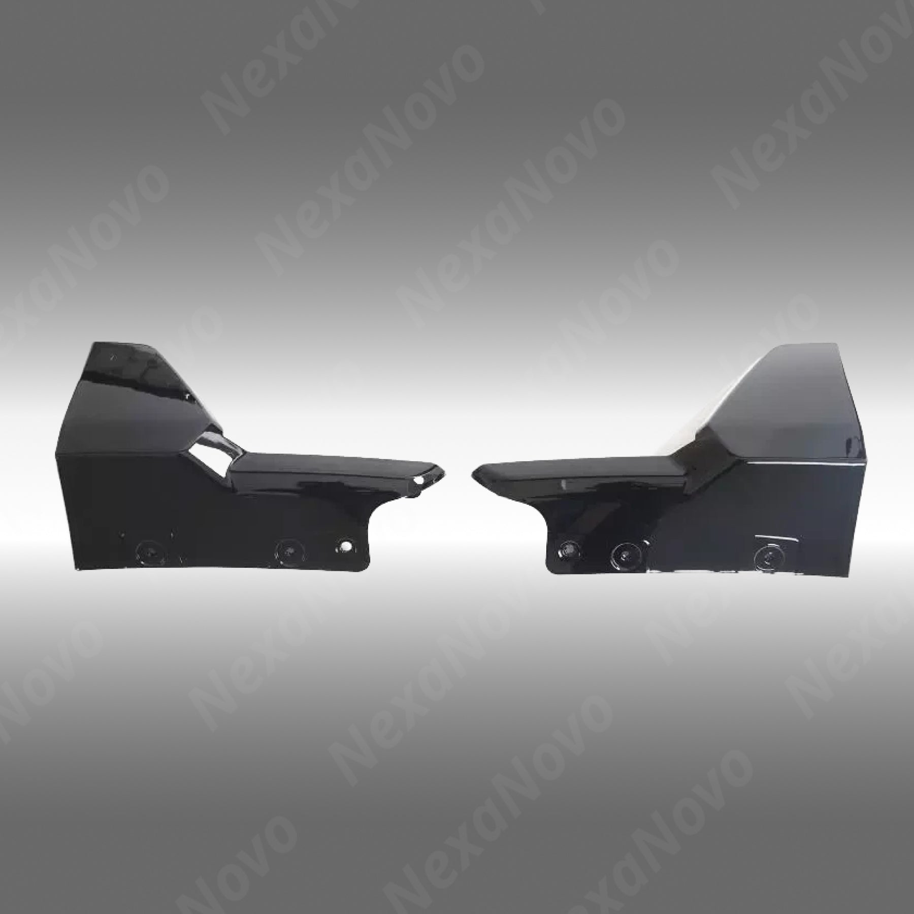 Gloss Black Rear Diffuser + Side Splitters Body Kit for BMW X5 (2019-2025) NexaNovo