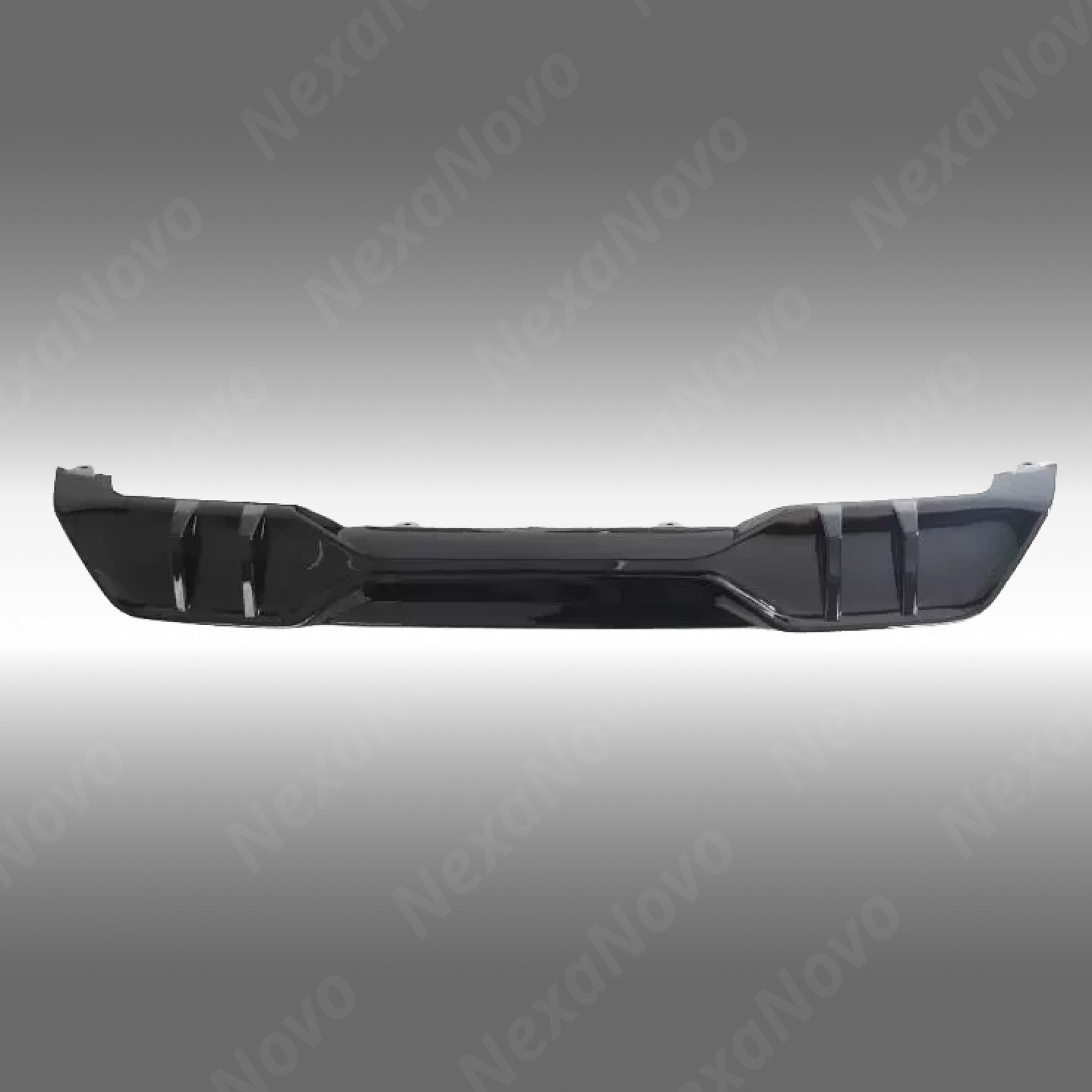 Gloss Black Rear Diffuser + Side Splitters Body Kit for BMW X5 (2019-2025) NexaNovo