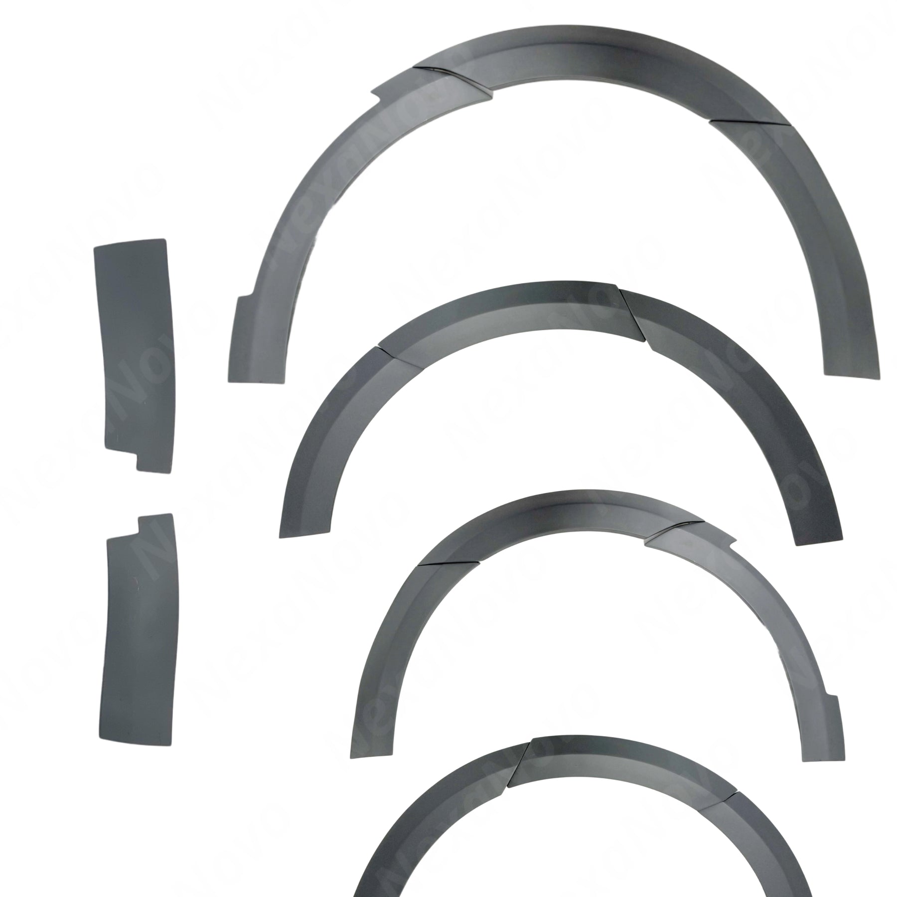 Porsche Macan Wide Body Primer Black Unpainted Fender Flares (2019-2021) Nexanovo