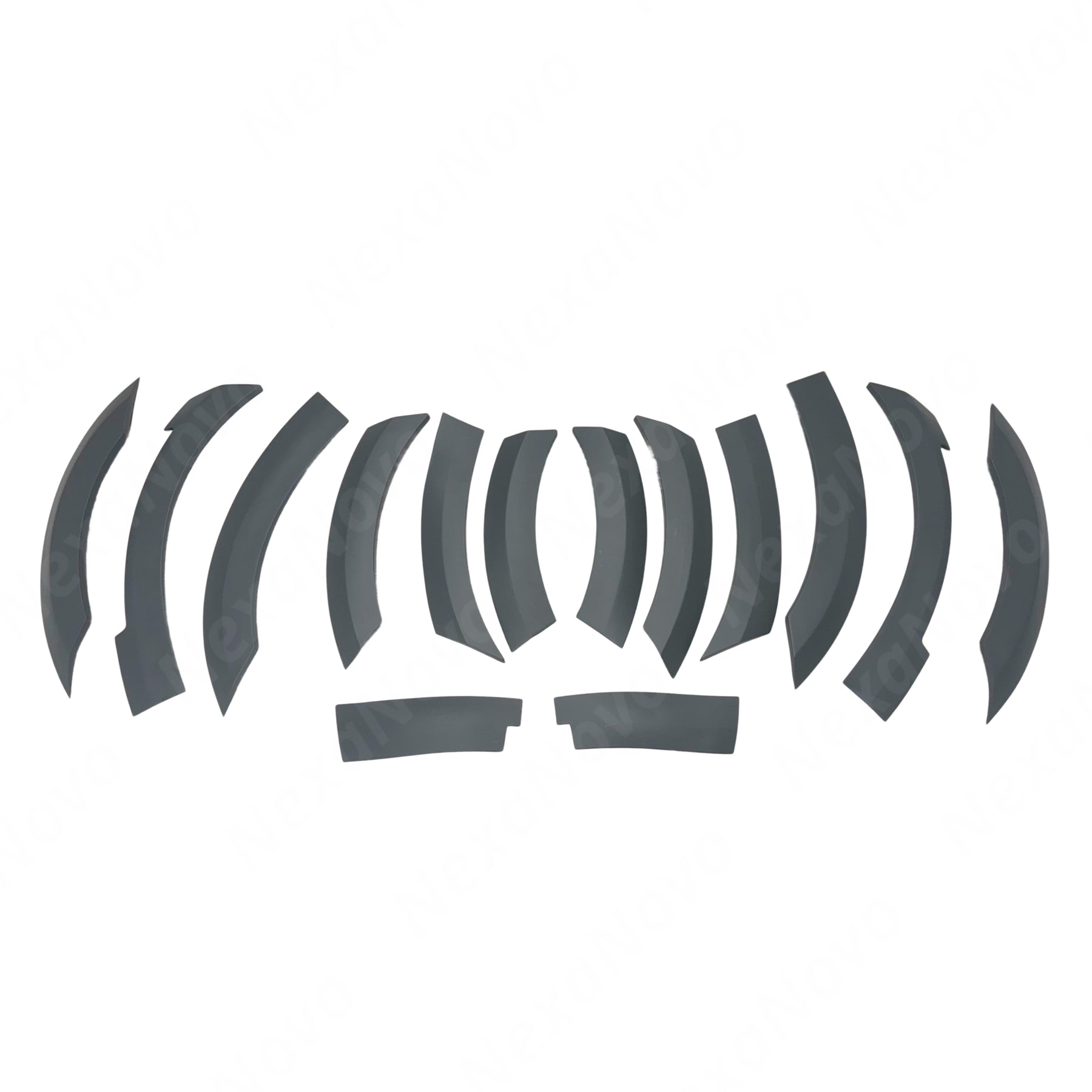 Porsche Macan Wide Body Primer Black Unpainted Fender Flares (2019-2021) Nexanovo