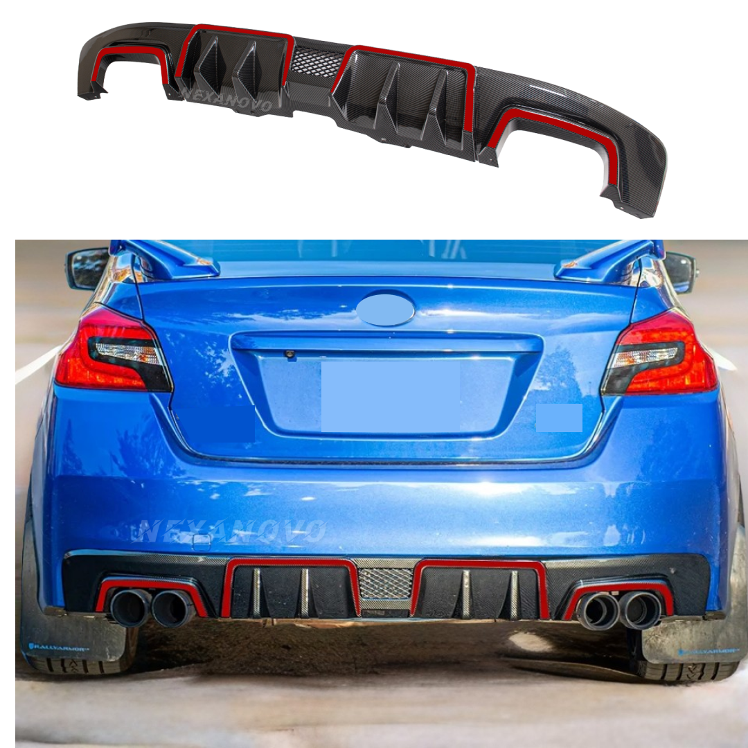 2015 WRX STI Rear Diffuser
