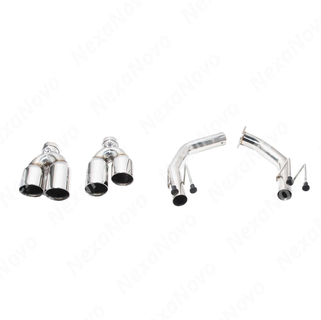 Durable NexaNovo stainless steel material of the Acura TLX muffler delete