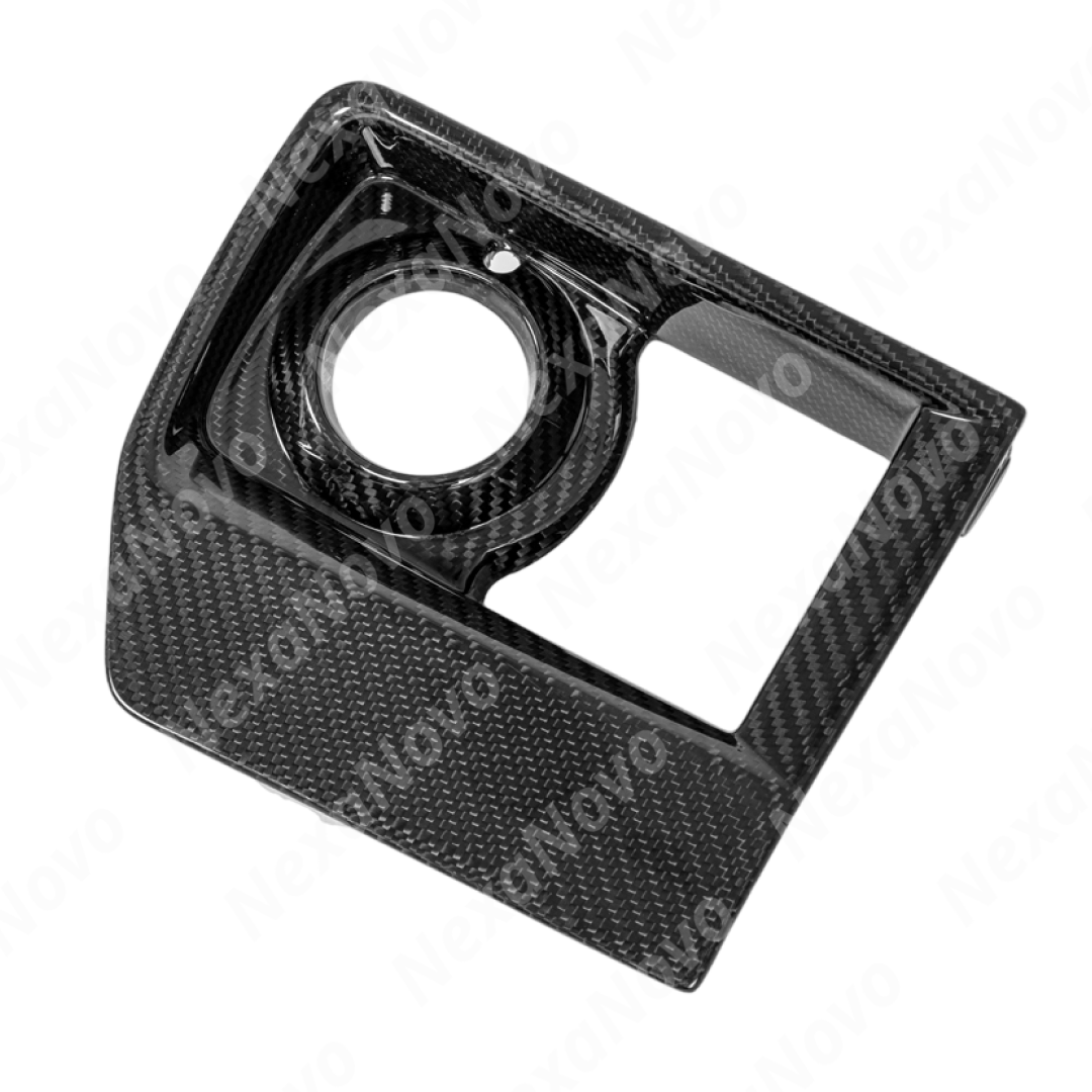 Cadillac CTS-V in motion with NexaNovo carbon fiber air vent covers