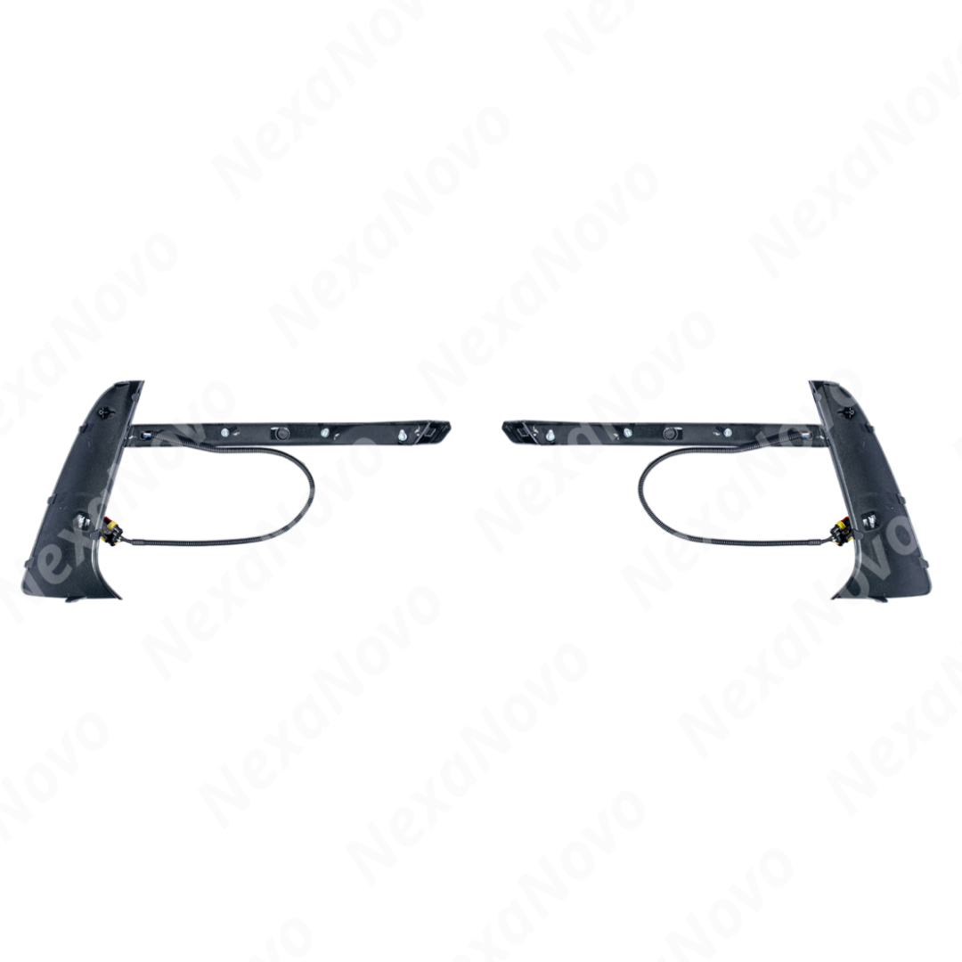 For Corvette C8 (2020-2026) Carbon Fiber/Carbon Flash Metallic Sequential LED Fog Light bar Lamp Kits NexaNovo