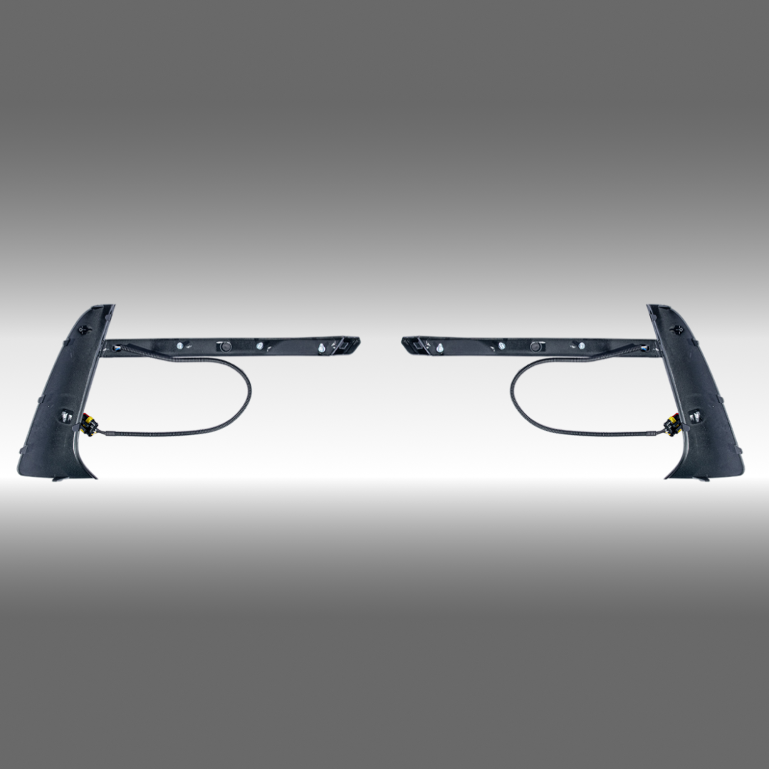 For Corvette C8 (2020-2026) Carbon Fiber/Carbon Flash Metallic Sequential LED Fog Light bar Lamp Kits NexaNovo