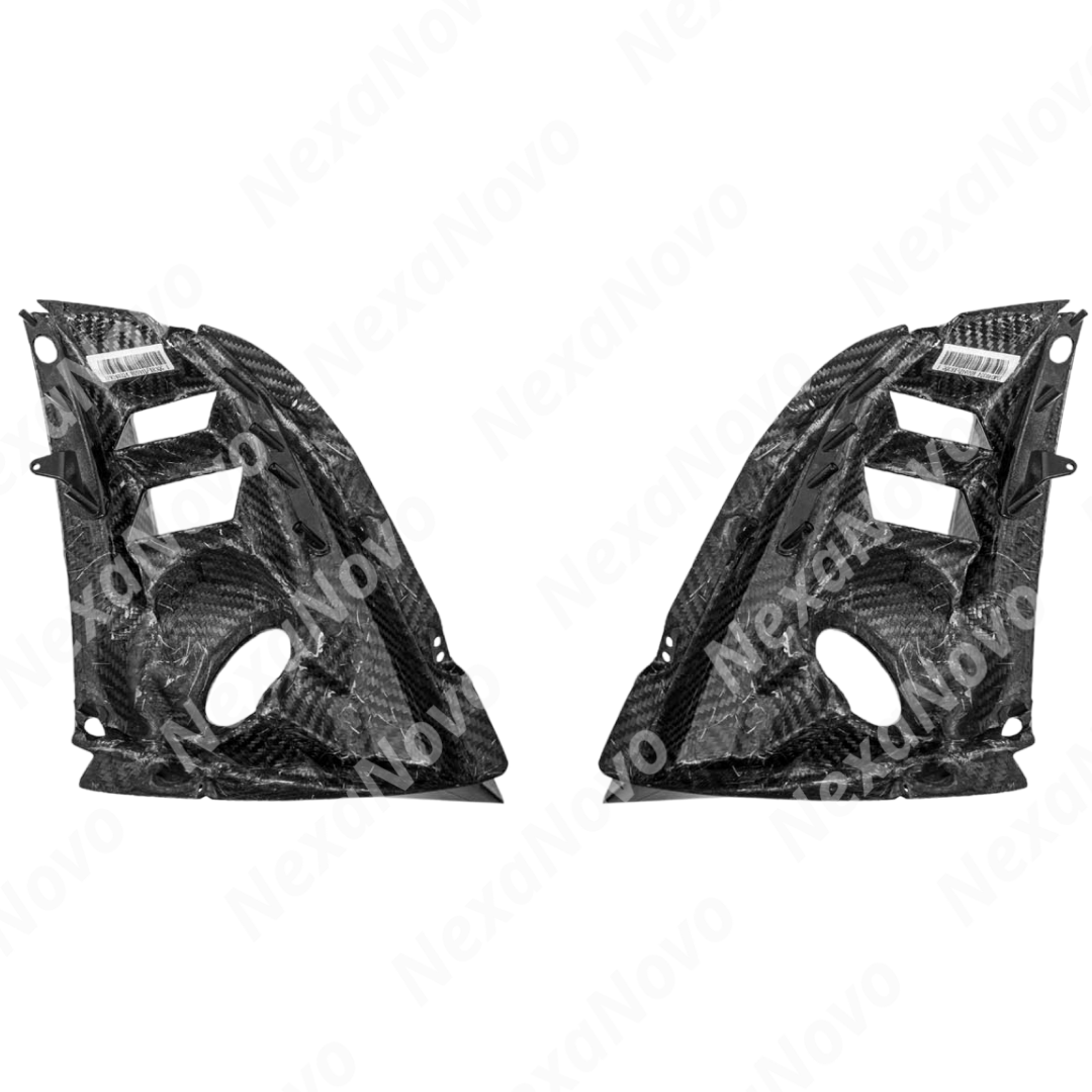 Lightweight NexaNovo real carbon fiber material of CTS headlight internal lens cover