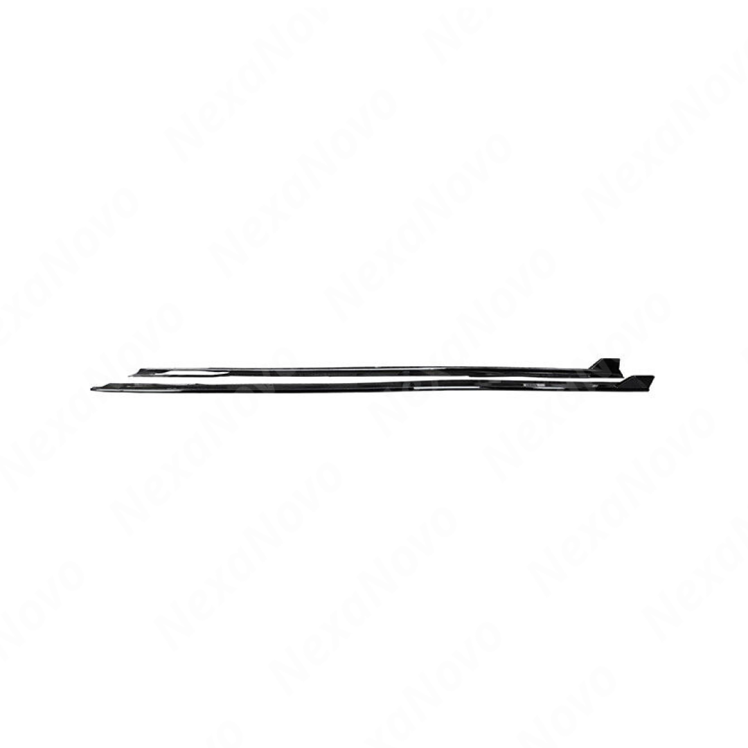 Precision-engineered Side Under Spoiler for BMW 4 Series G22, offering a gloss black aesthetic for the 2021-2024 model years