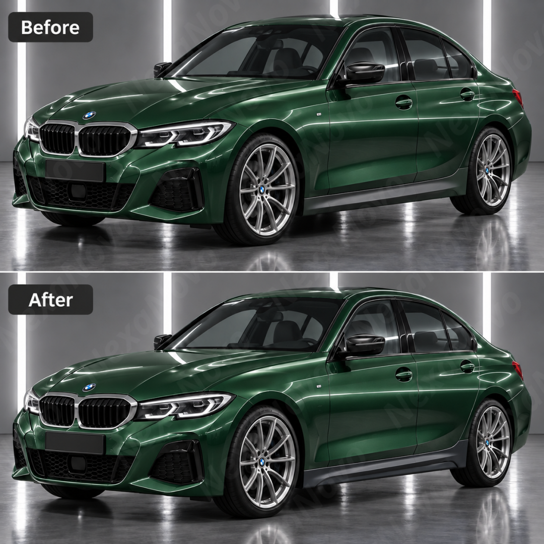 MP-Style Unpainted Rocker Panel Replacement Side Skirts For BMW 3 Series (G20) 2019-2026