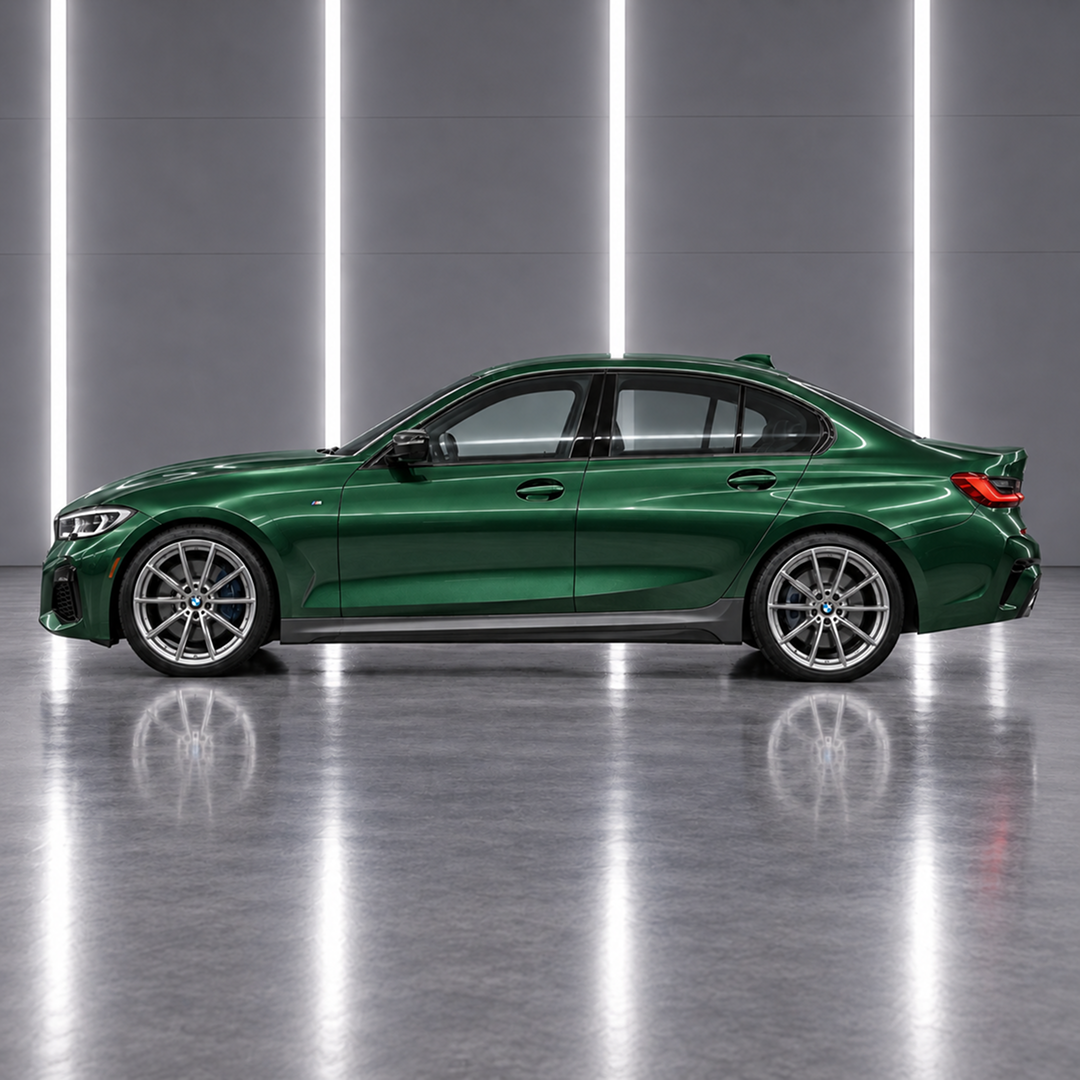MP-Style Unpainted Rocker Panel Replacement Side Skirts For BMW 3 Series (G20) 2019-2026