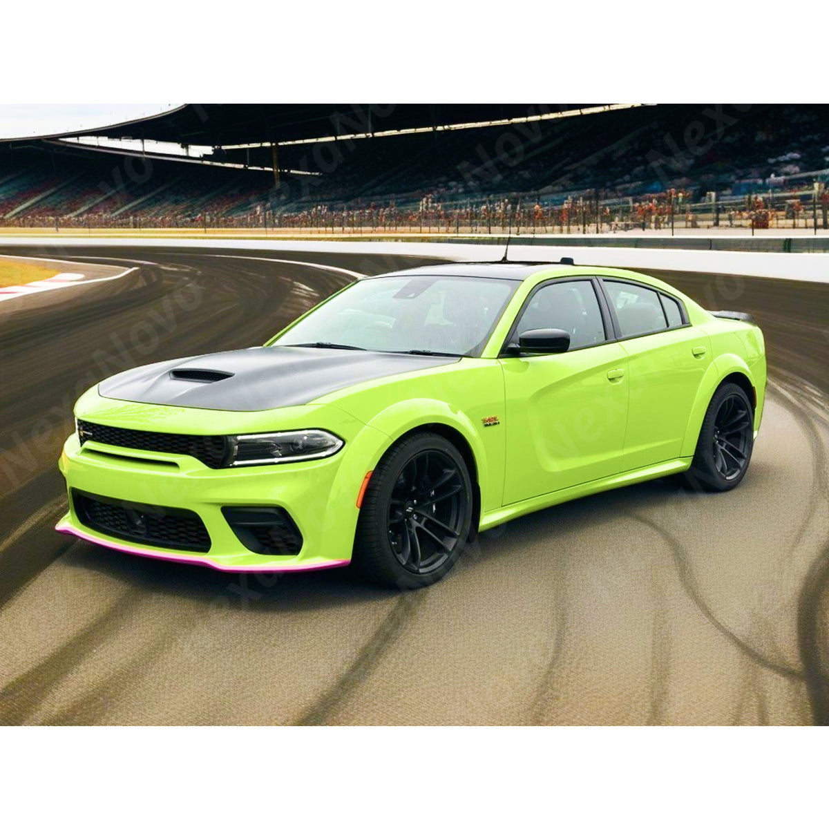 2014 Dodge Charger Scat Pack Widebody Side Skirt Body Kits by NexaNovo
