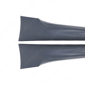 Detailed close-up of the signature aerodynamic indentation line and smooth outer surface finish