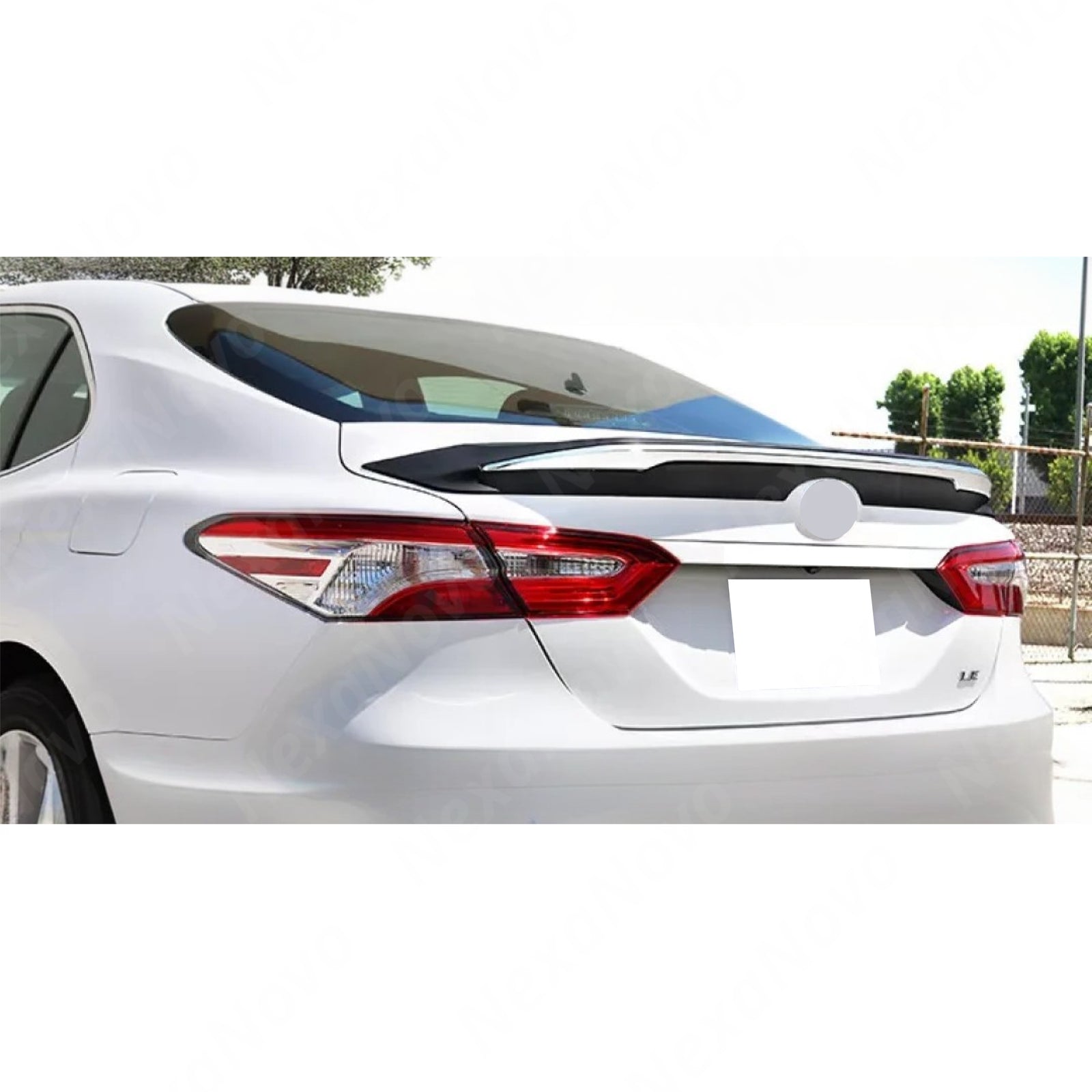 2018-2024 Toyota Camry - Rear Trunk Duckbill Spoiler - Gloss Black w/